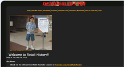 Desktop Screenshot of deadmalls.com
